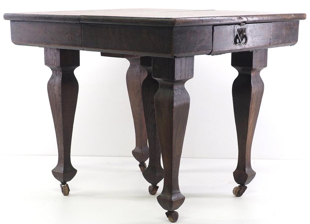 Lot 170: Store display wooden dining room table