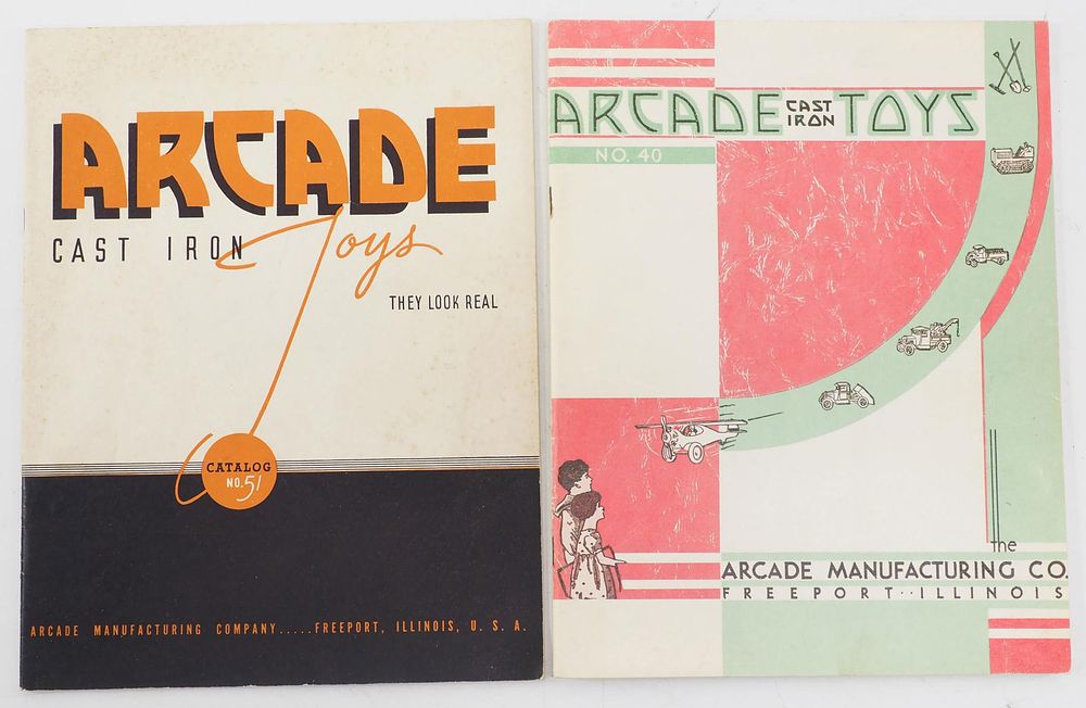 Lot 172: (2) Arcade Toys catalogs