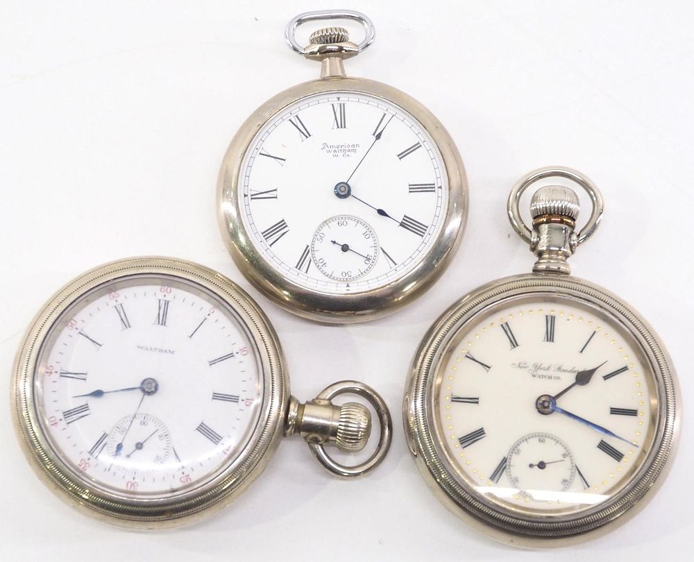 Lot 237: (3) Pocket watches