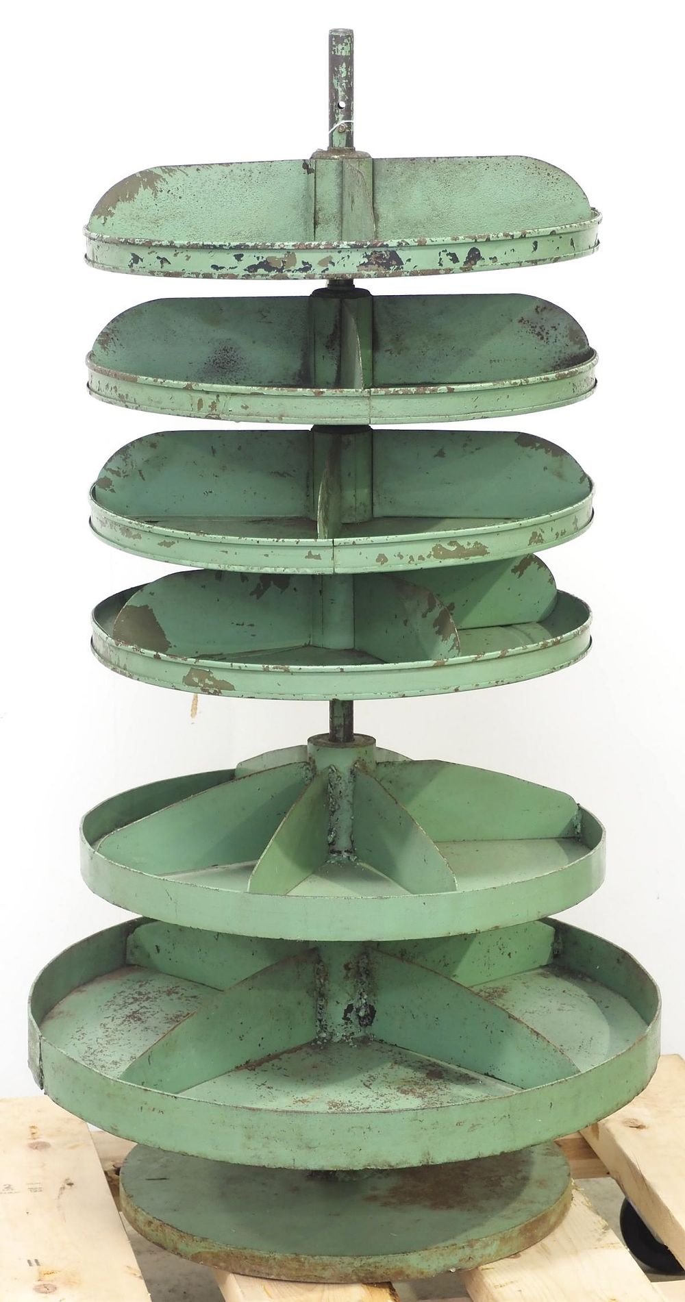 Lot 255: Early metal spinning product display