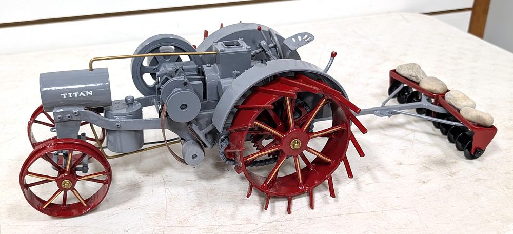 Lot 268: Custom 1/12 scale gas-powered International
