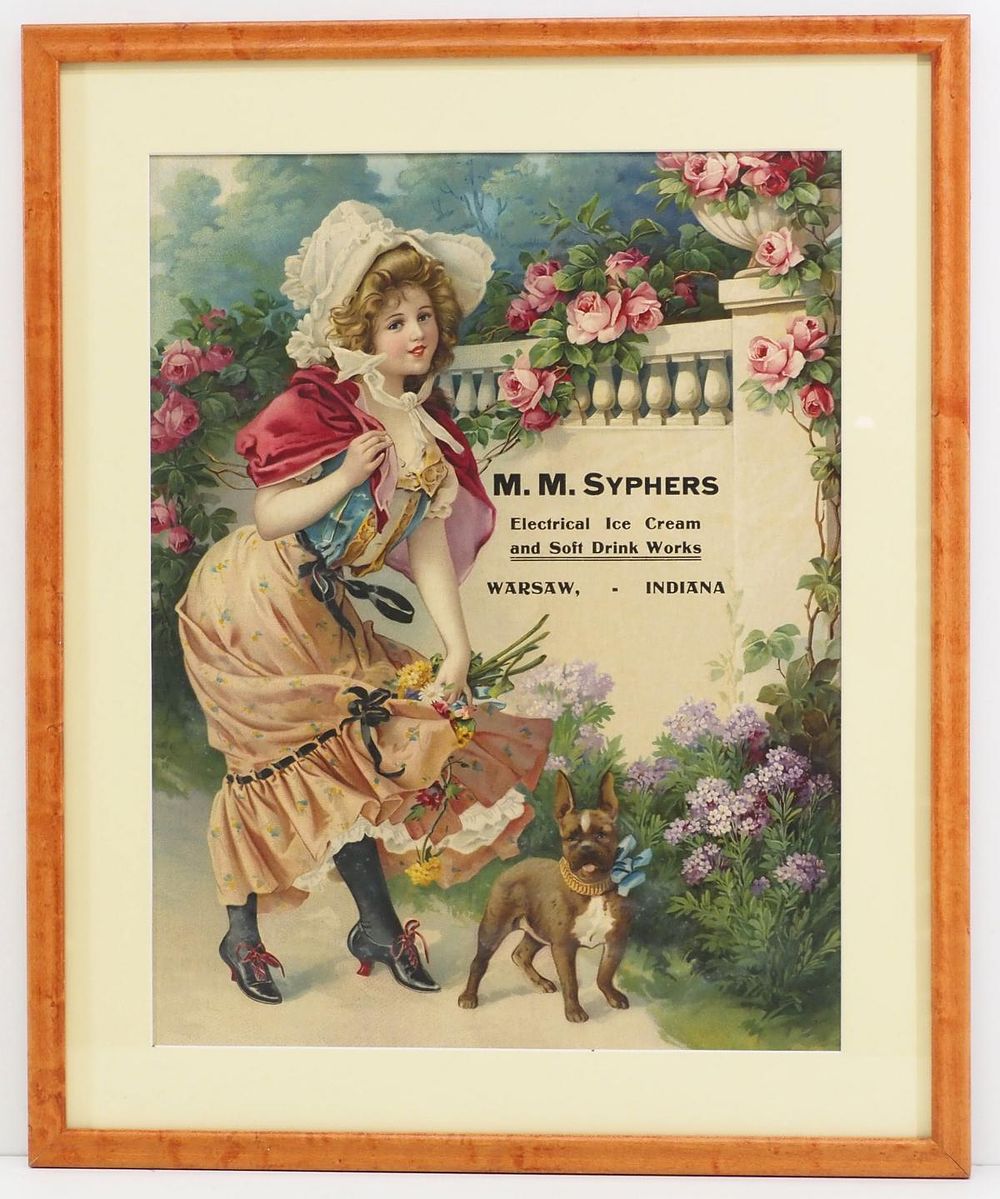 Lot 357: M.M. Syphers Electrical lithograph