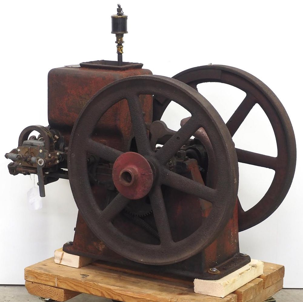 Lot 406: Sattley 1.5hp engine, original