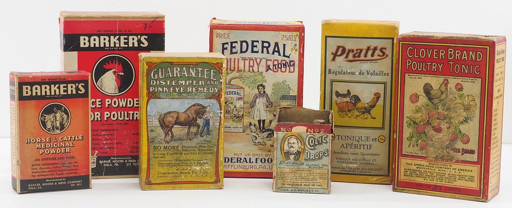 Lot 617: Country store animal products