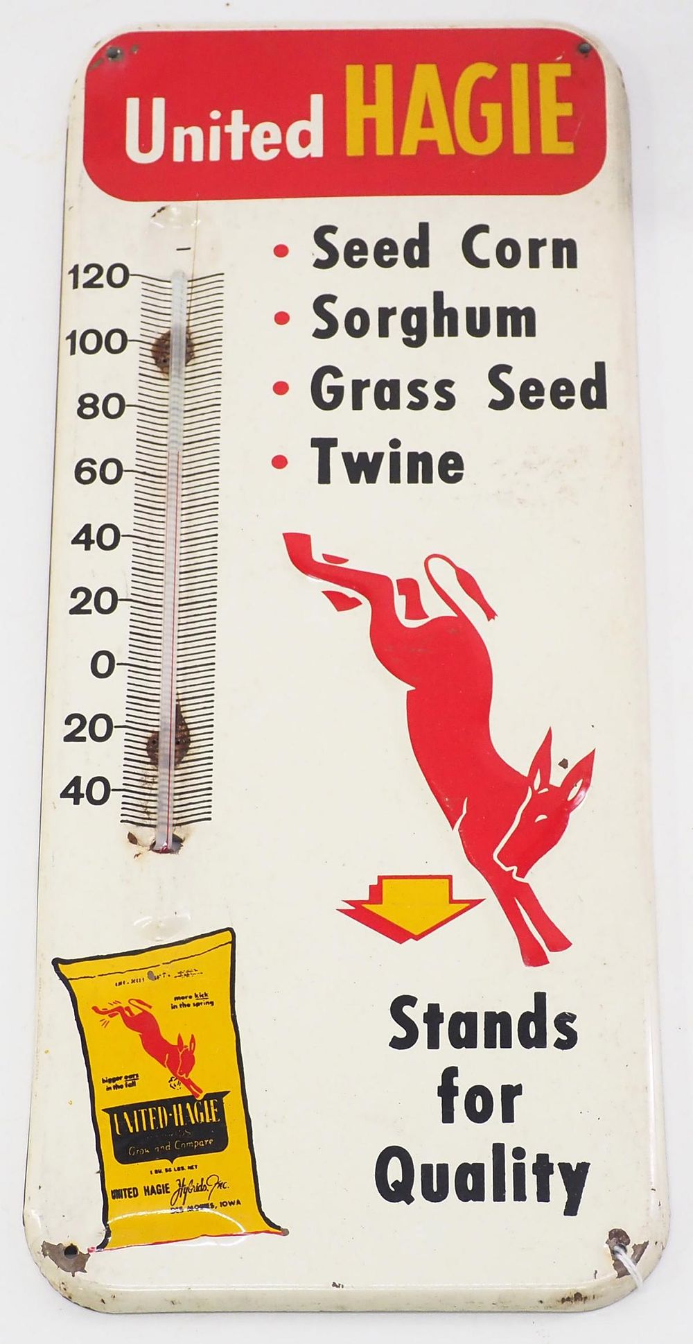 Lot 689: United Hagie thermometer