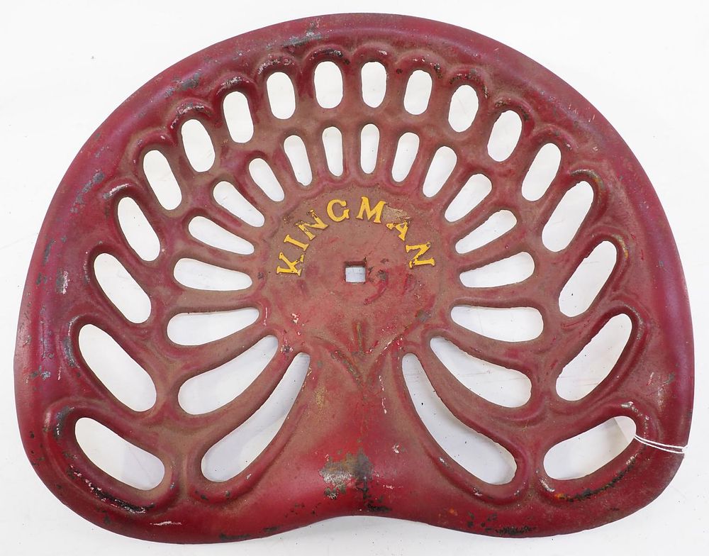 Lot 712: Kingman cast iron seat