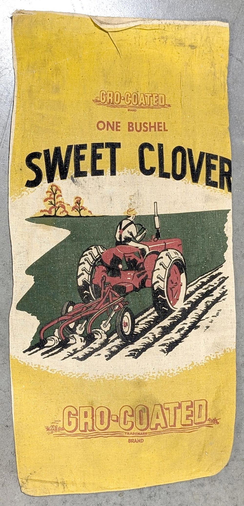Lot 773: Sweet Clover cloth bag