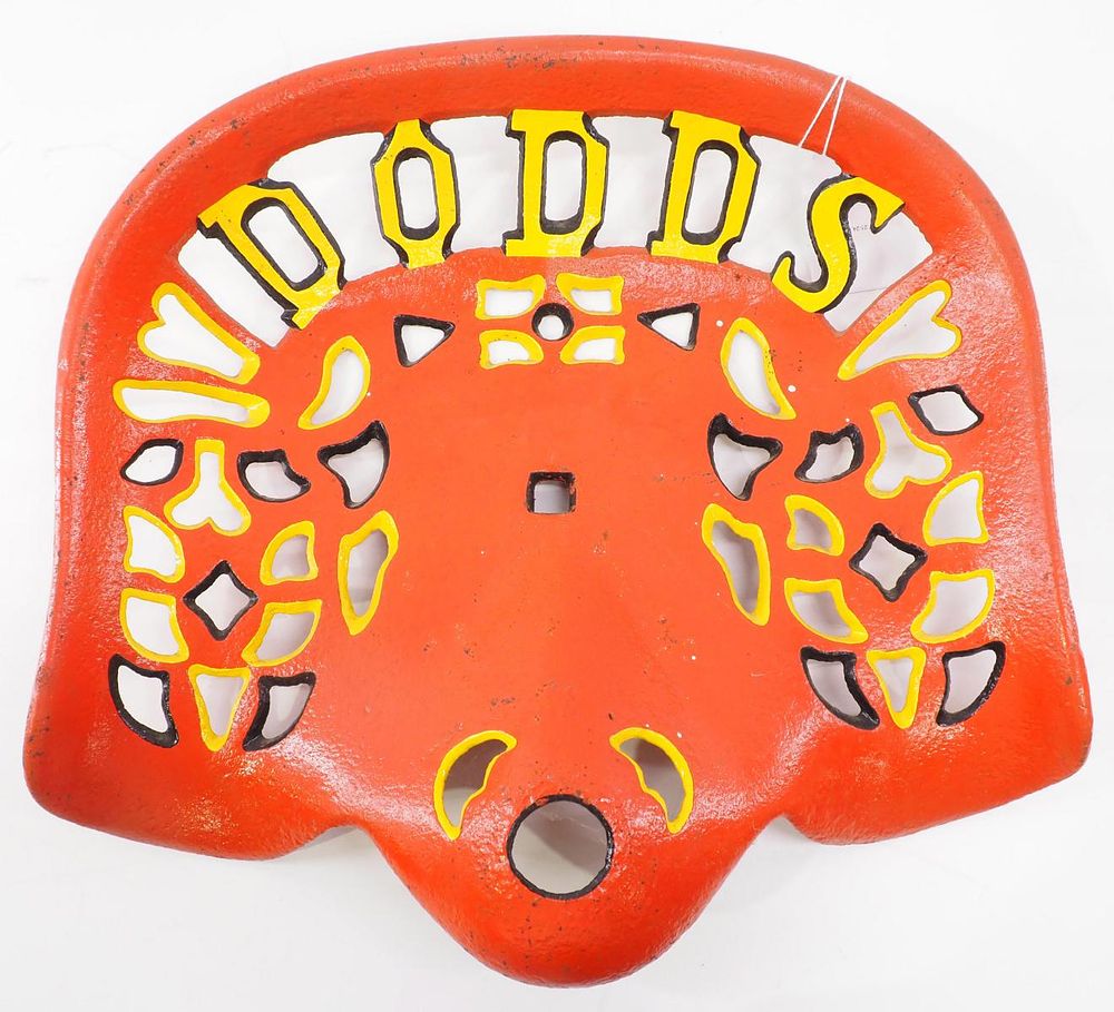 Lot 777: Dodds cast iron seat