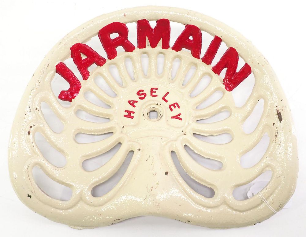 Lot 803: Jarmain, Haseley cast iron seat