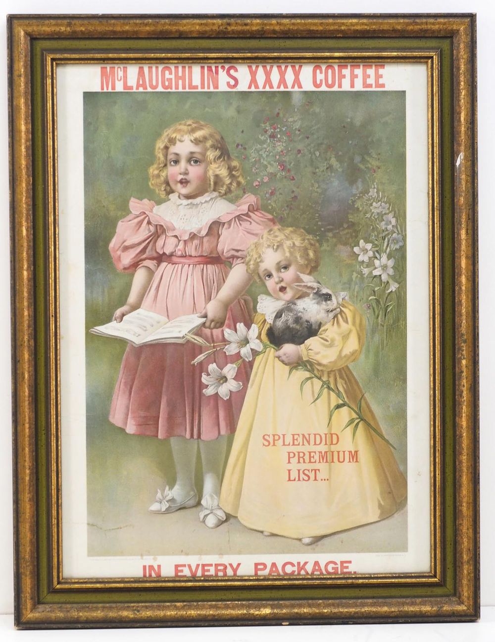 Lot 1007: McLaughlin's XXXX Coffee lithograph