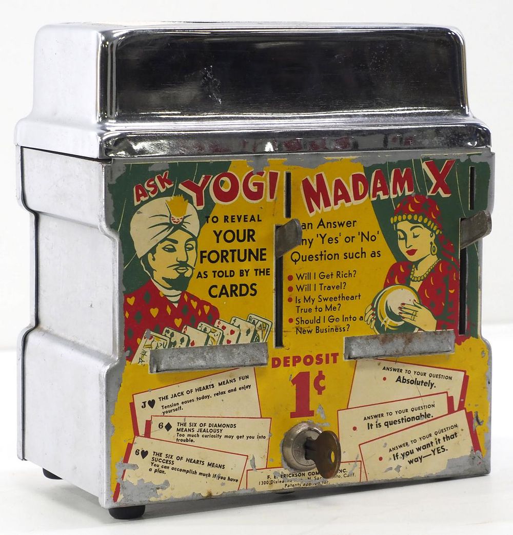 Lot 1019: Restaurant napkin holder/ fortune dispenser