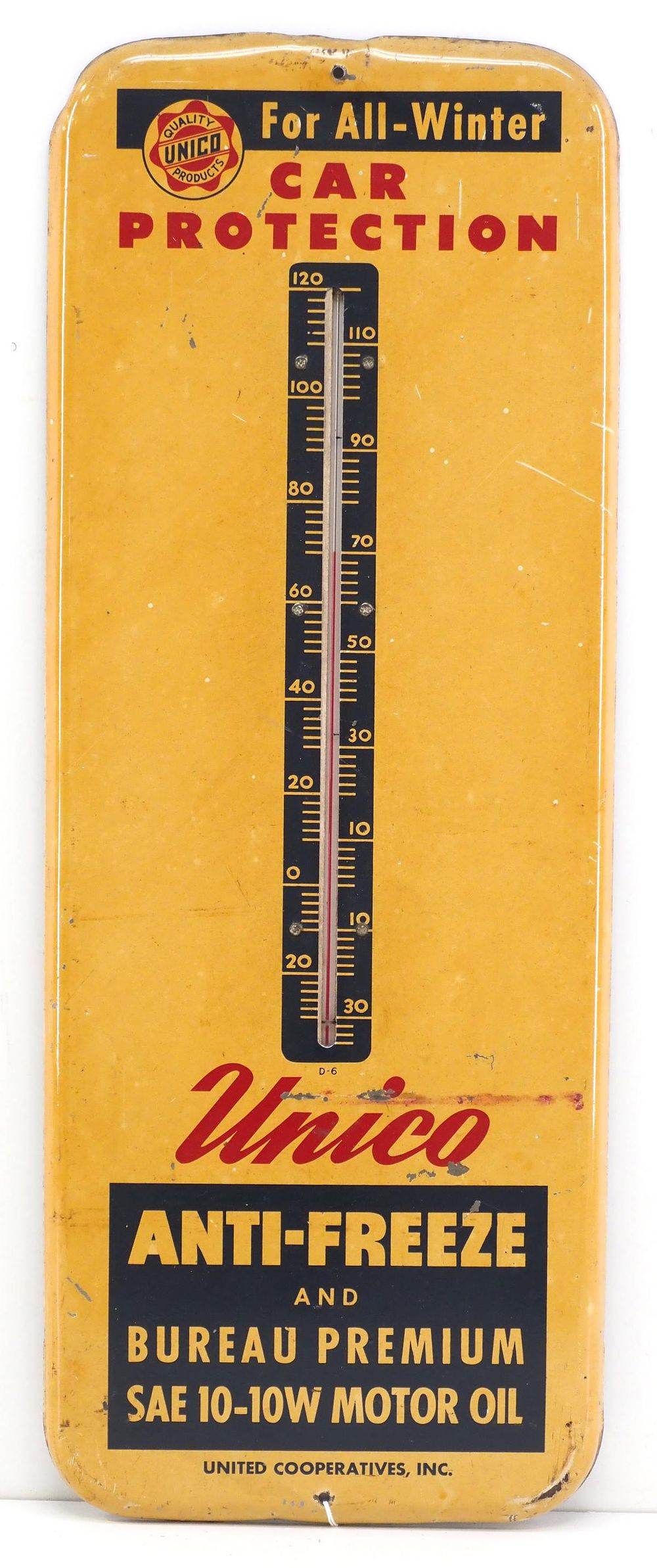 Lot 1025: Unico Anti-Freeze thermometer