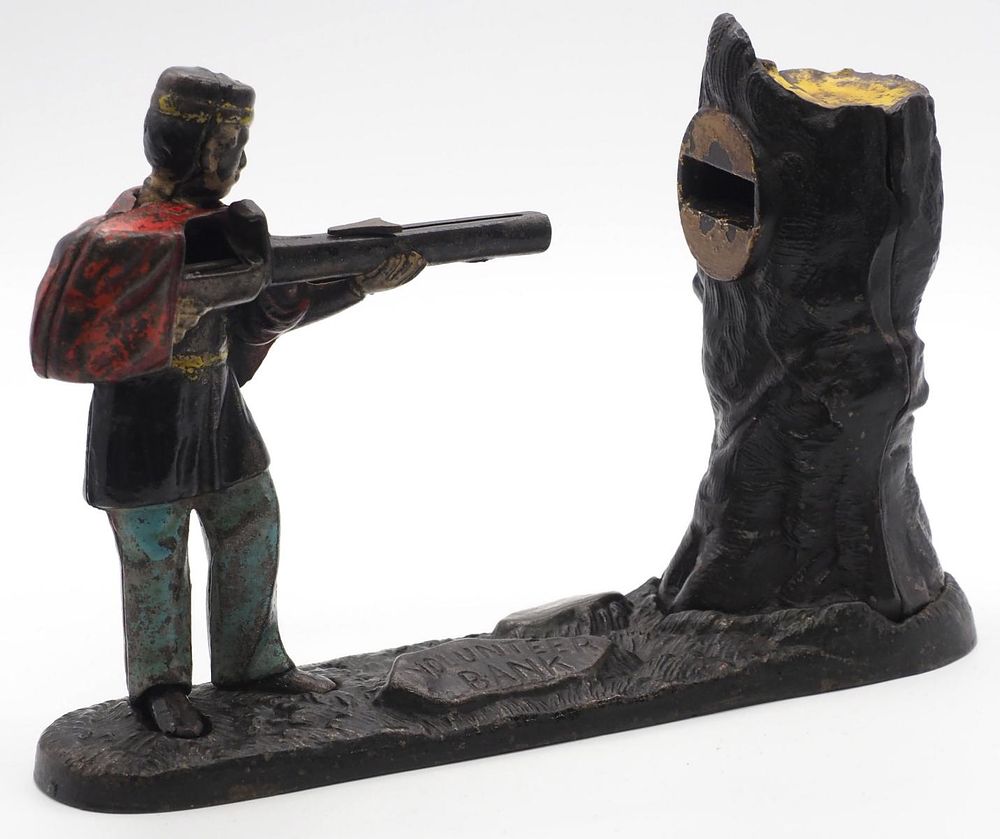 Lot 1034: "Volunteer" mechanical bank