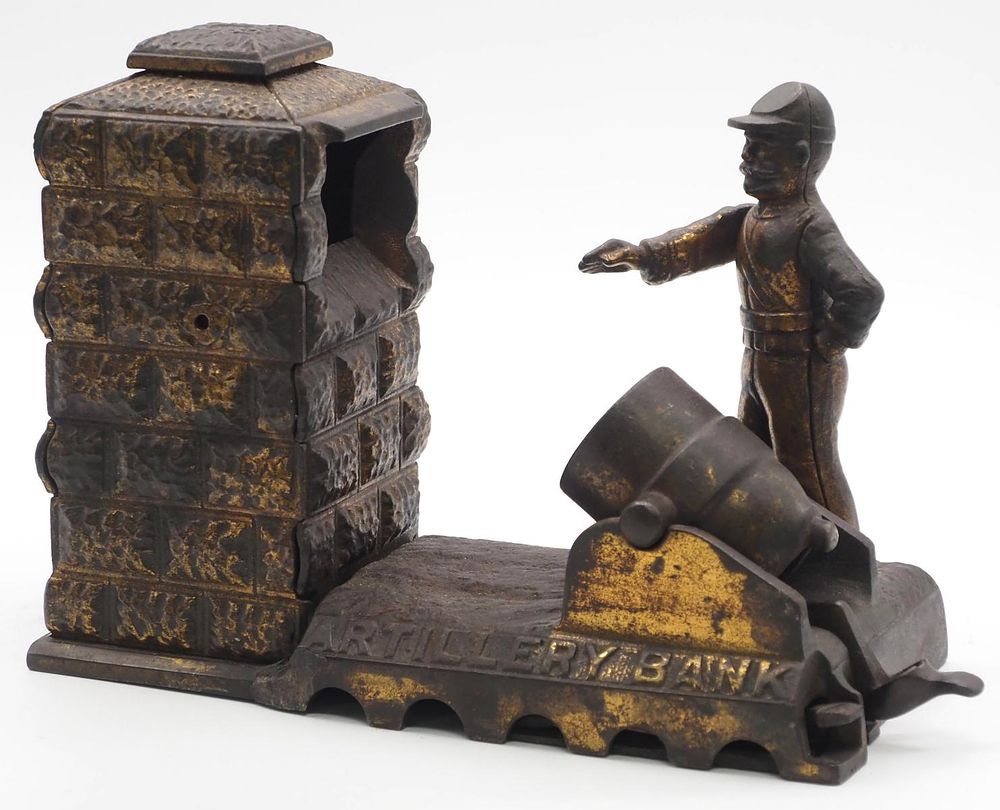 Lot 1039: "Artillery" mechanical bank