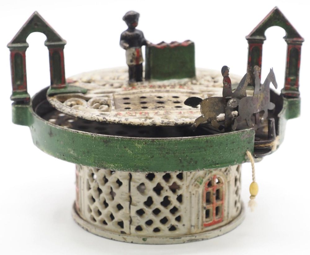 Lot 1056: "Horse Race" mechanical bank