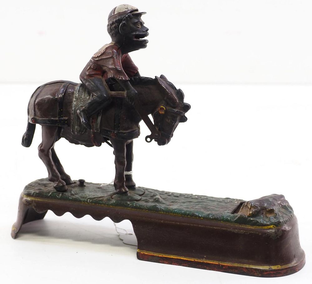 Lot 1063: "I Always Did 'Spise a Mule" mechanical bank