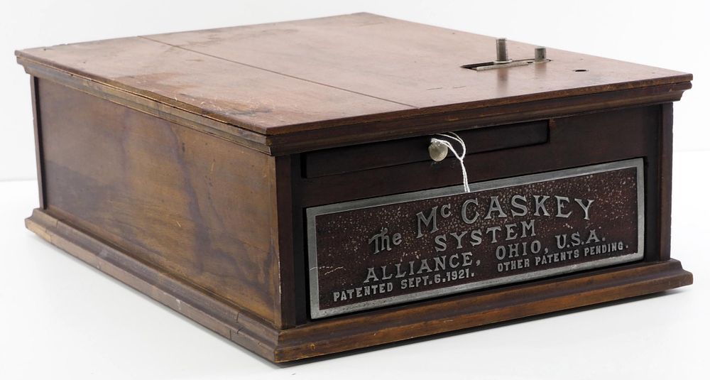 Lot 1088: The McCaskey System cash register
