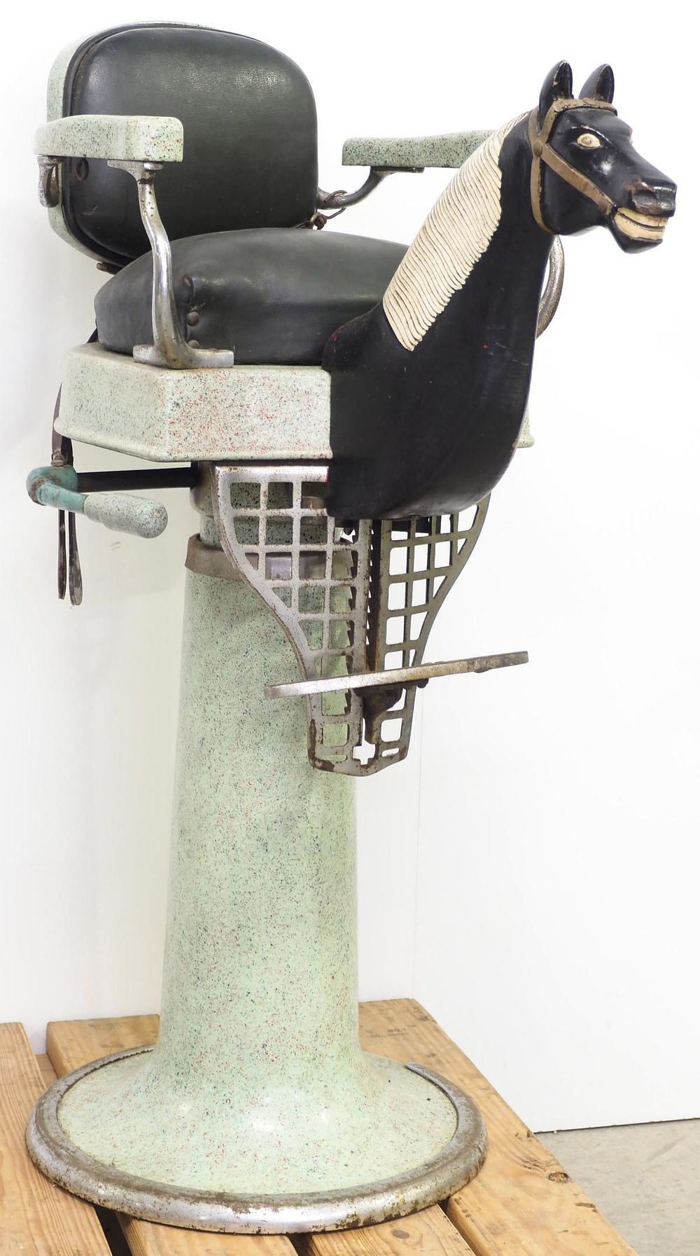 Lot 1155: Emil J. Paidar child's barber chair