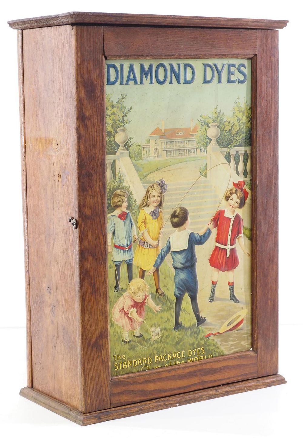Lot 1158: Diamond Dyes store cabinet