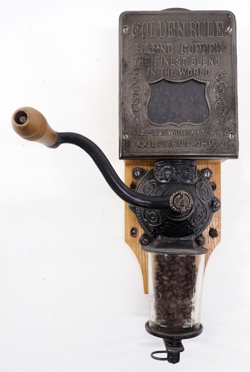 Lot 1186: Golden Rule coffee grinder