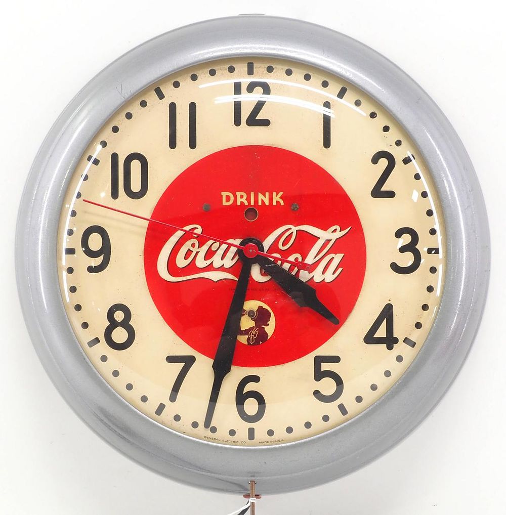 Lot 1210: Drink Coca Cola electric clock