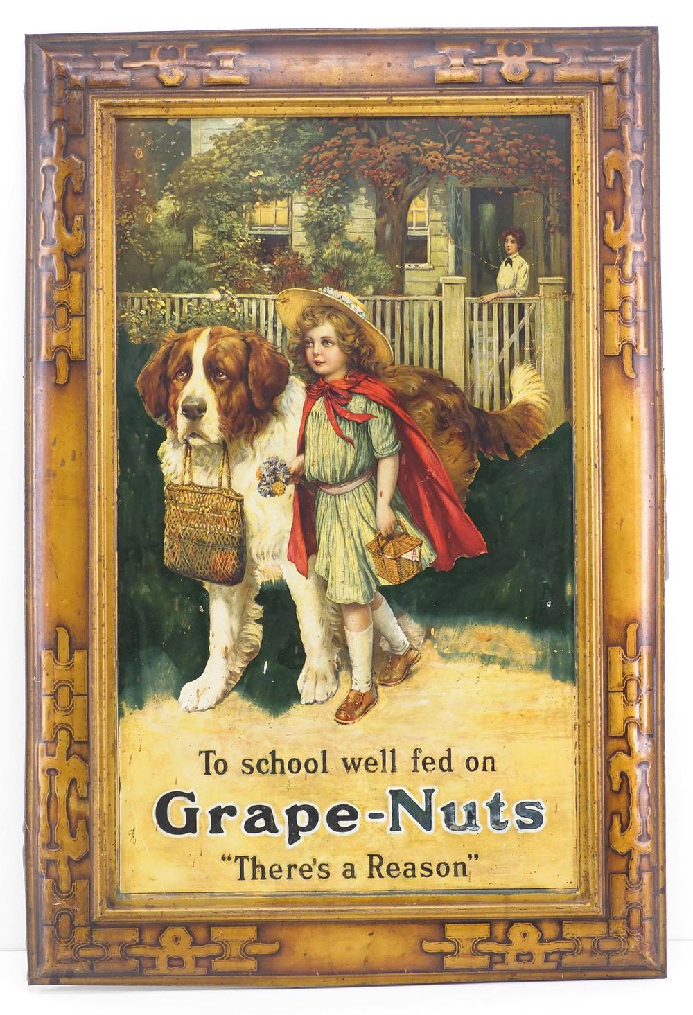 Lot 1236: Grape-Nuts sign