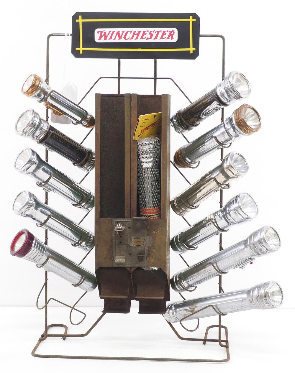 Lot 1251: 1920 Winchester flashlight display