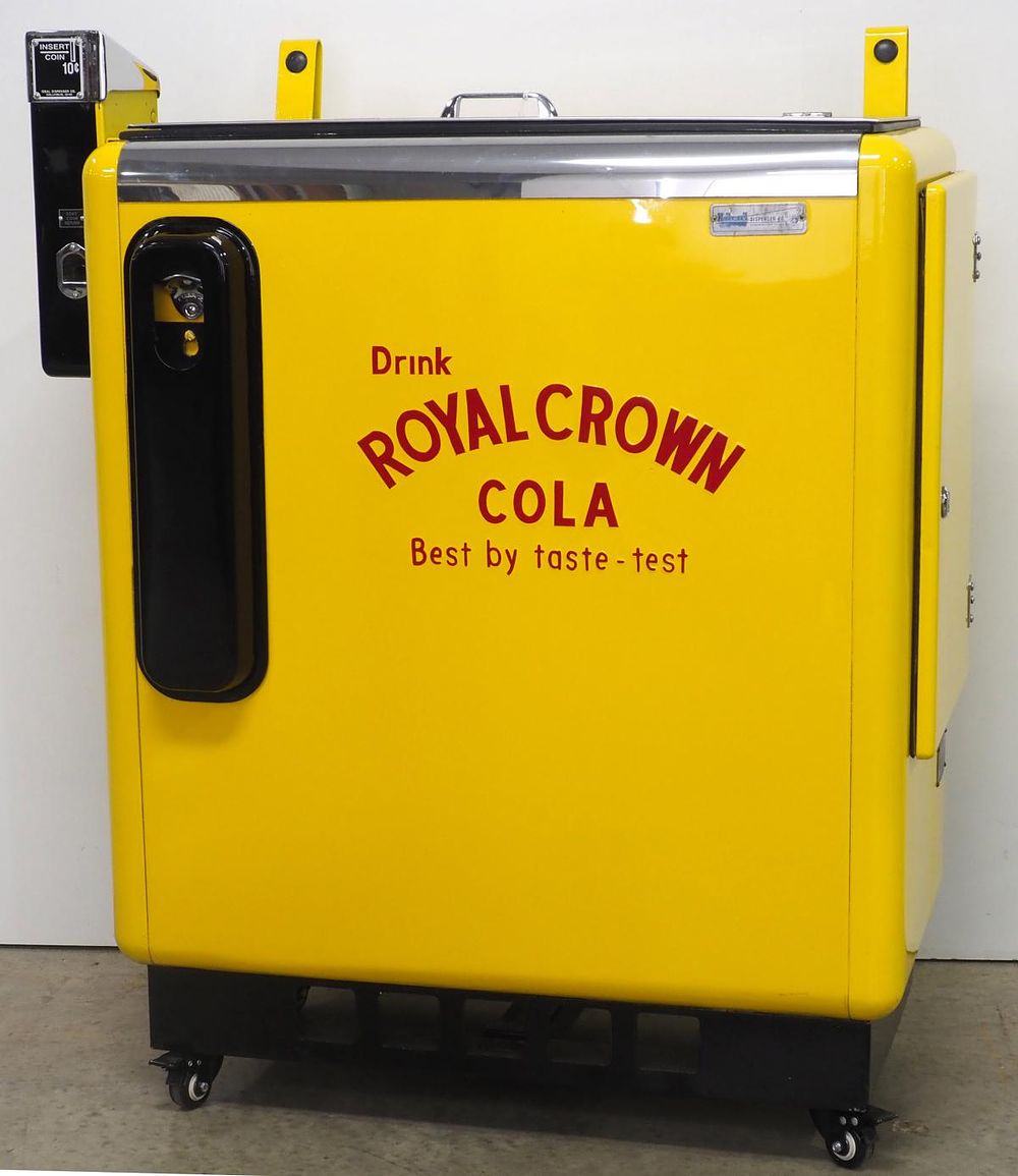 Lot 1271: 1-cent Royal Crown Cola bottle cooler