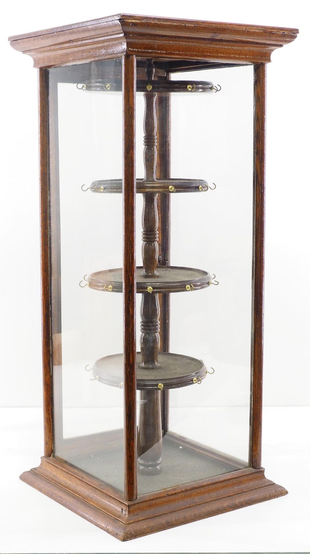 Lot 1307: Countertop pocket watch display case