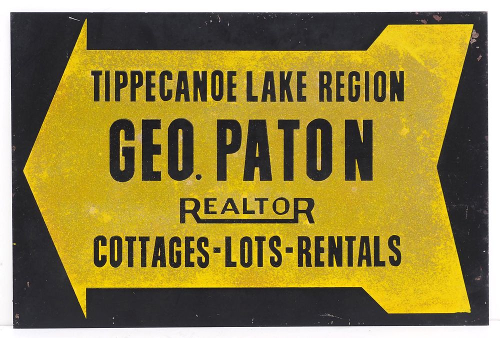 Lot 1448: Tippecanoe Lake Region Realtor sign