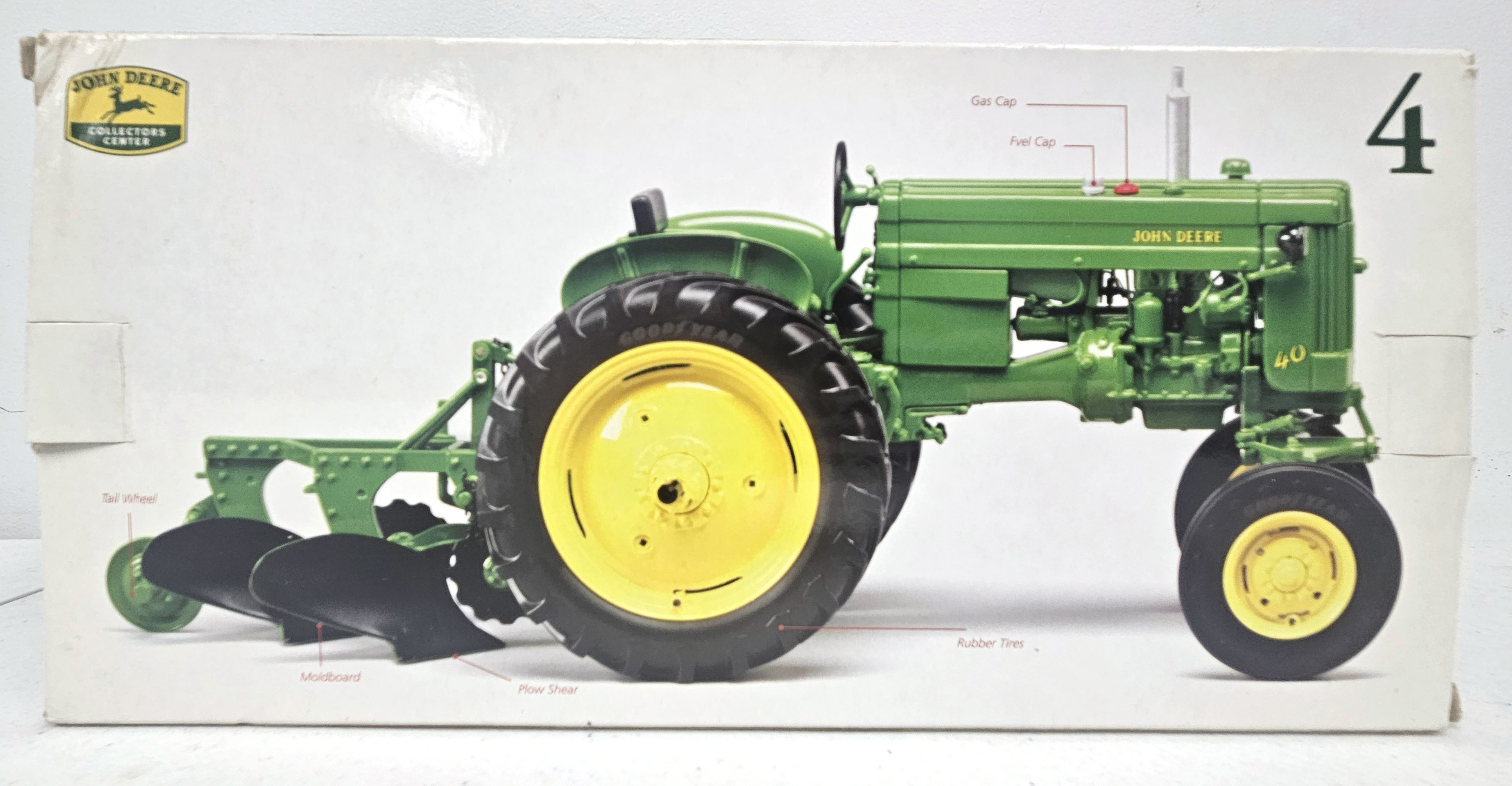 John Deere HD Model 40T Tractor with Plow