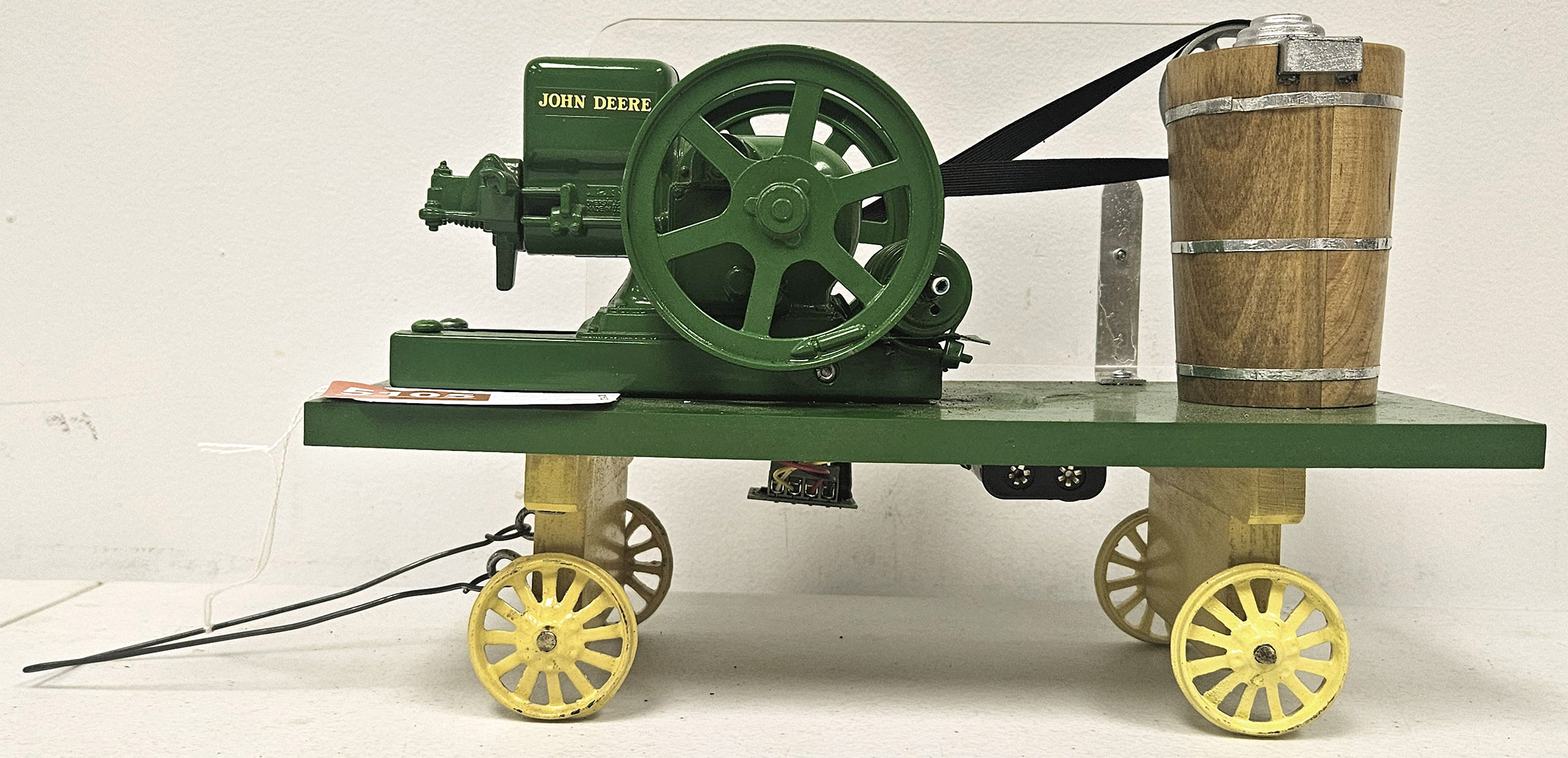 John Deere Model E Engine with Ice Cream Freezer
