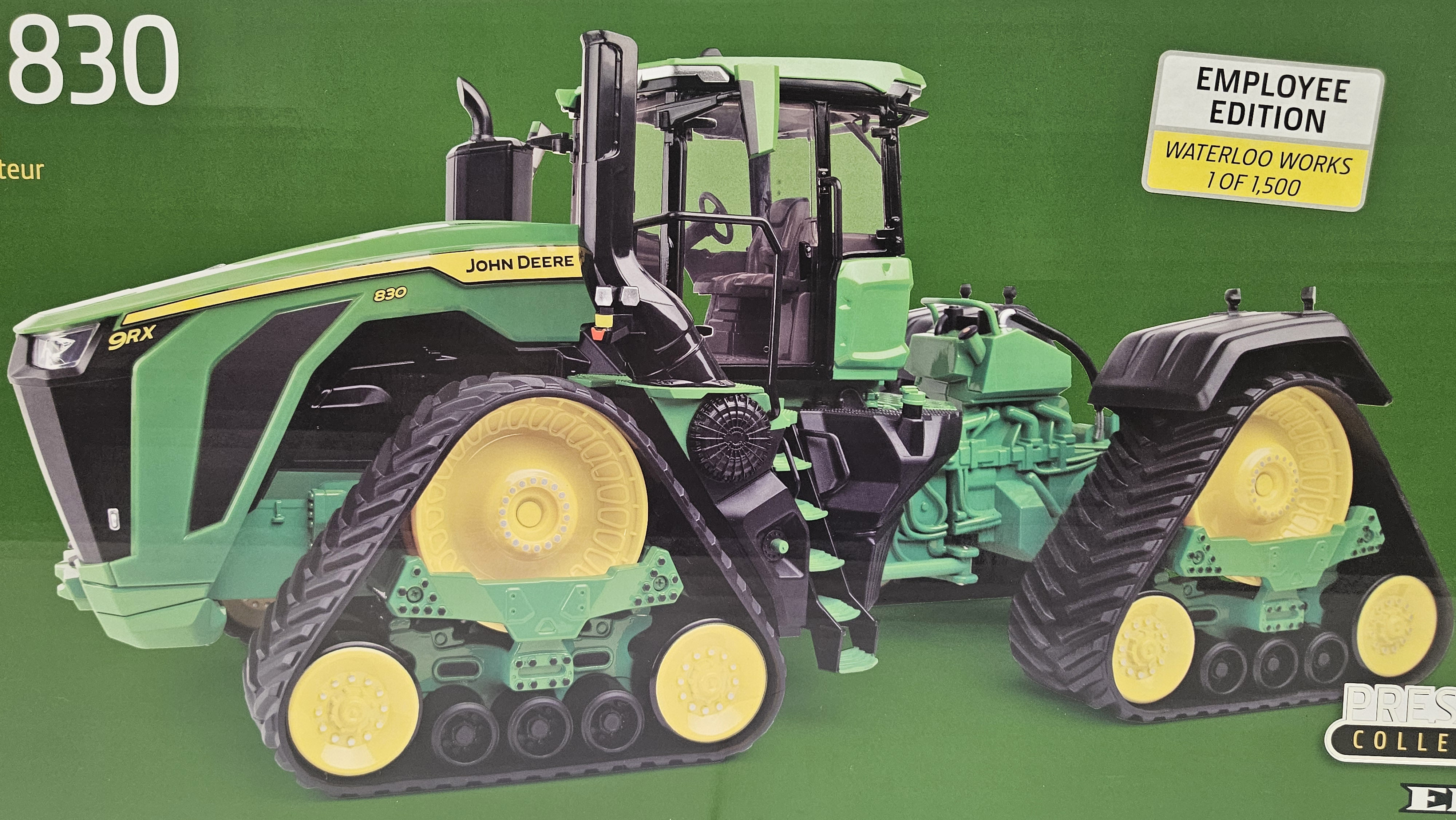 John Deere 9RX 830 Tractor with Tracks