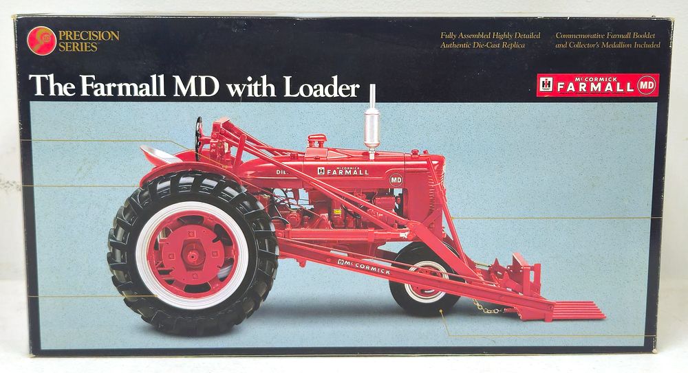Lot 5152: Farmall MD NF HD Tractor with Loader