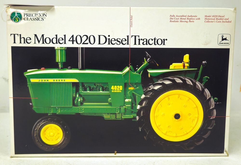 Lot 5169: John Deere Model 4020 HD NF Diesel Tractor