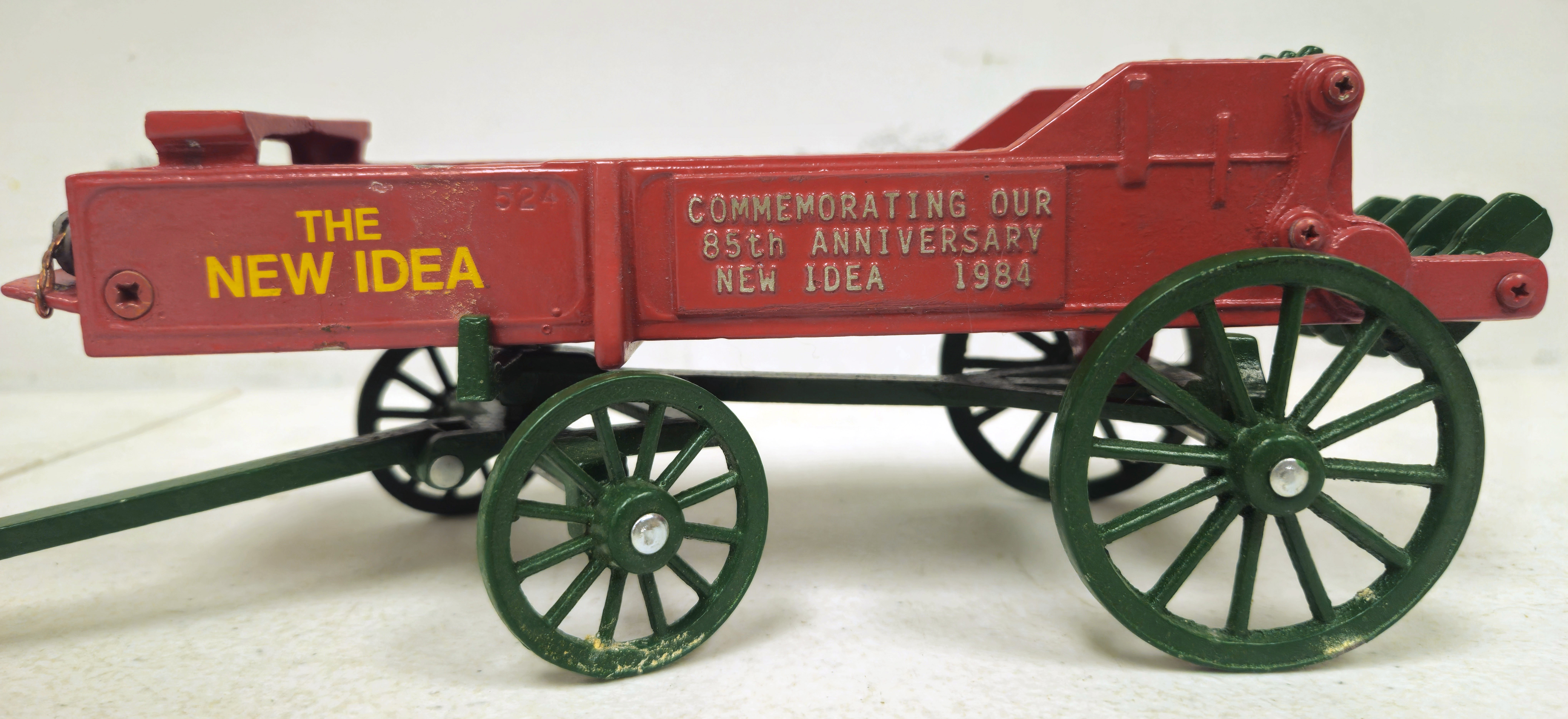New Idea Horse Drawn Manure Spreader