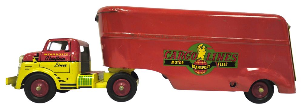 Lot 5214: Wyandotte Chieftain Truck and Trailer