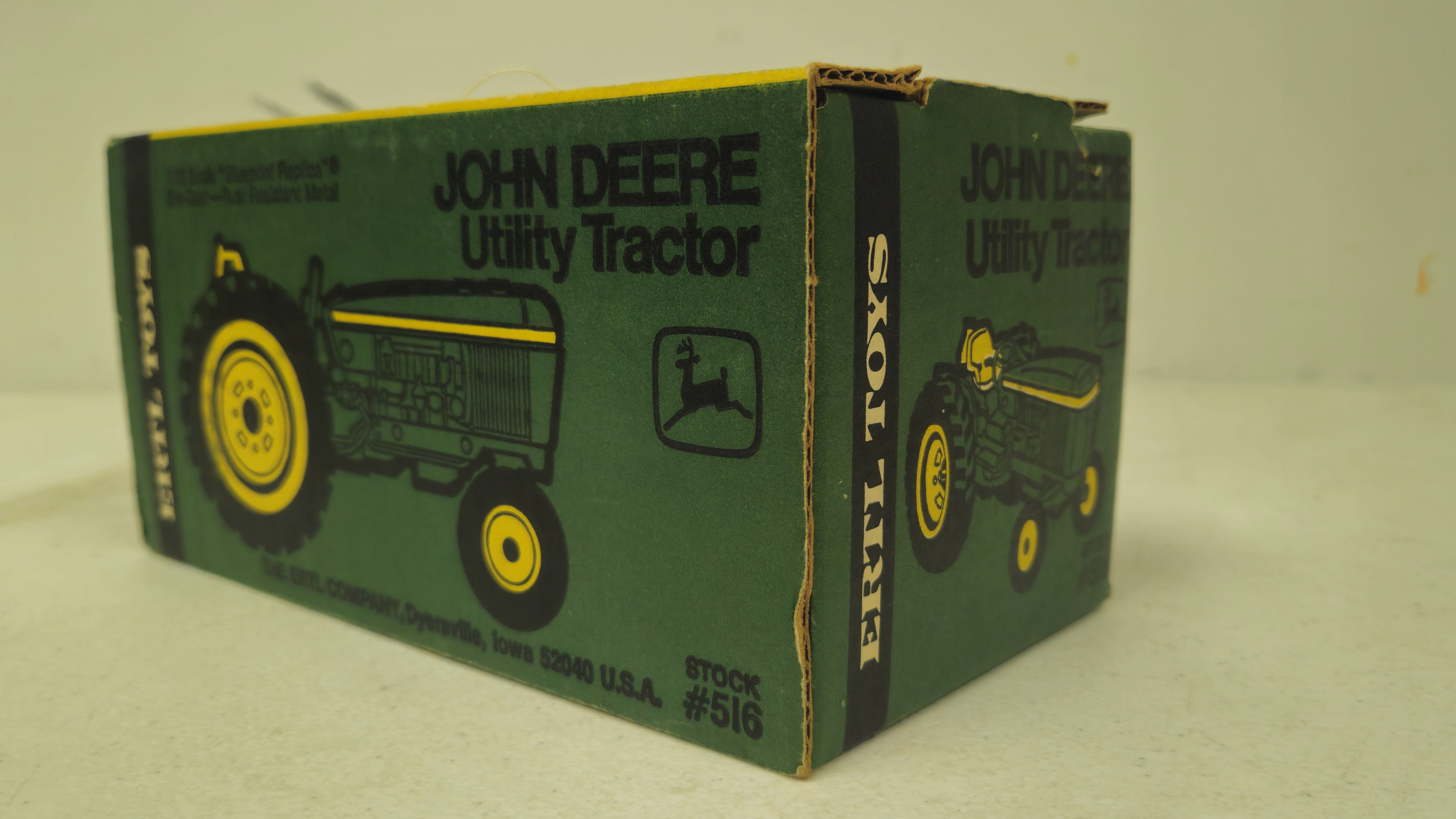 John Deere WF Blueprint Replica Utility Tractor