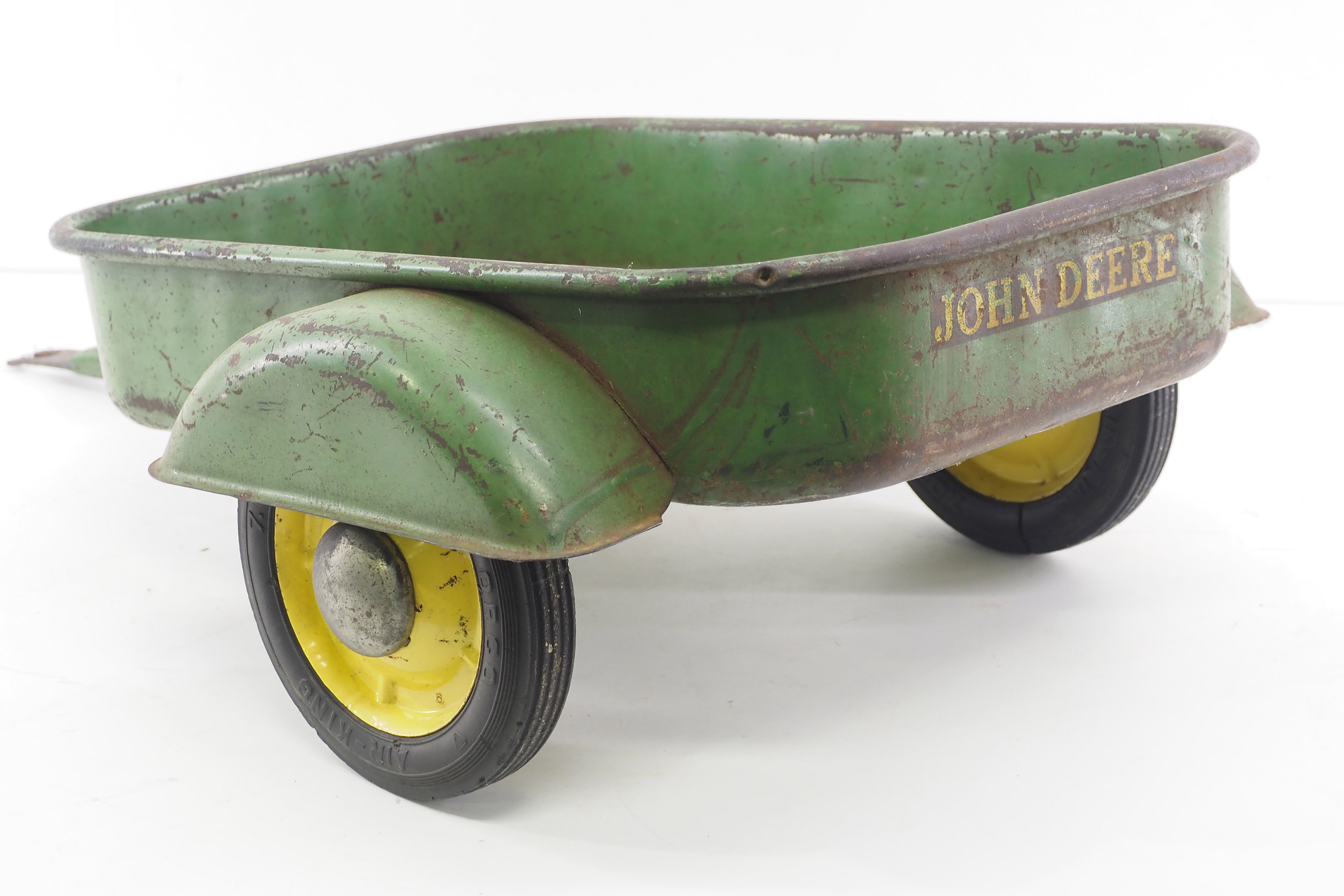 Early John Deere Pedal Tractor Trailer