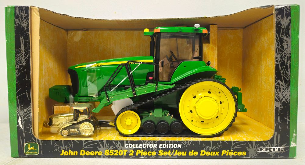 Lot 5295: John Deere 8520T 2-pc Tractor Collector Set