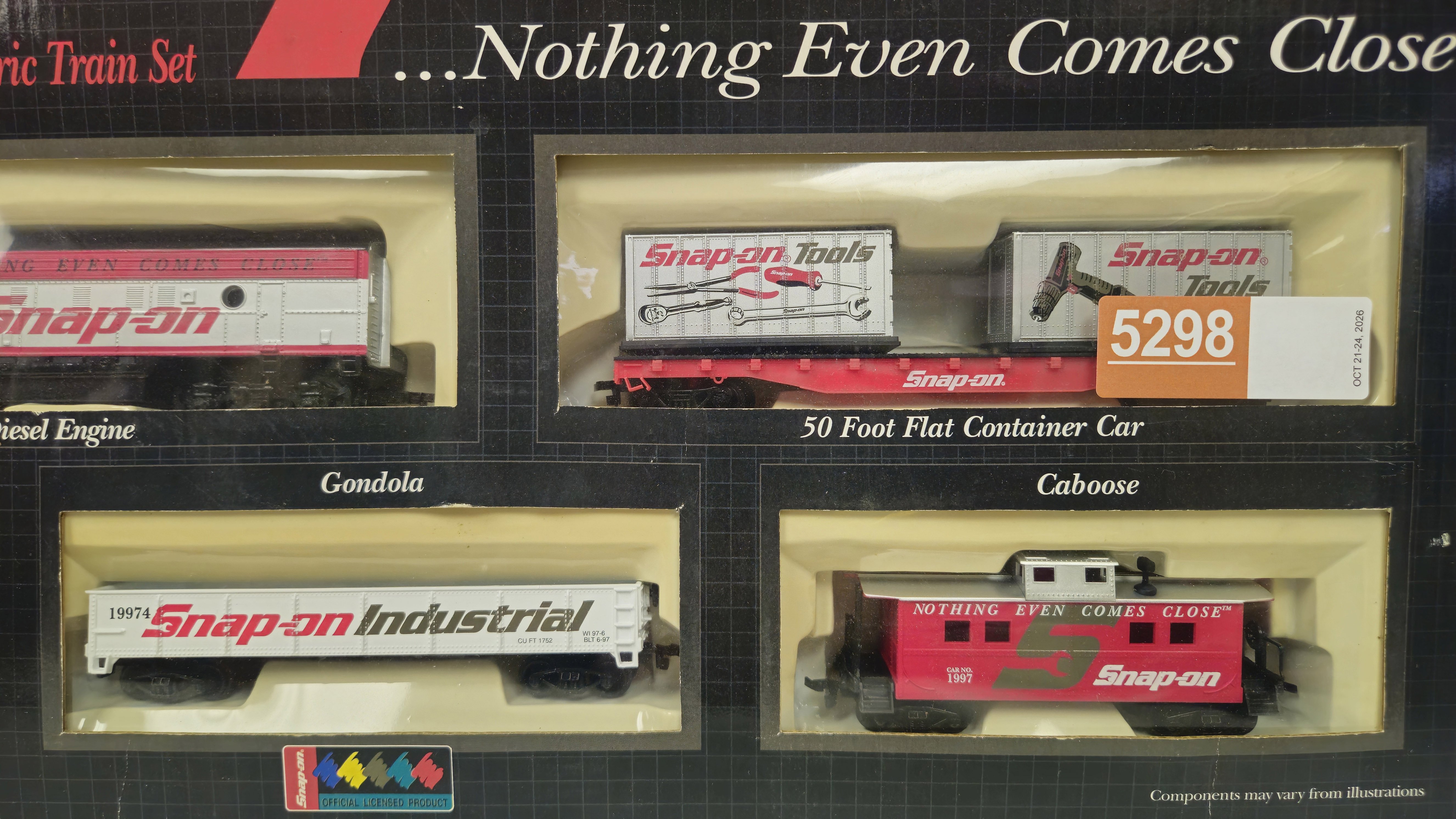 SnapOn HO Scale Electric Train Set