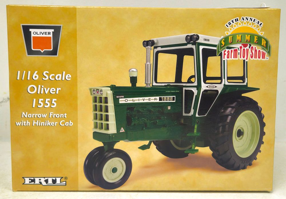 Lot 5309: Oliver NF 1555 Tractor with Hiniker Cab