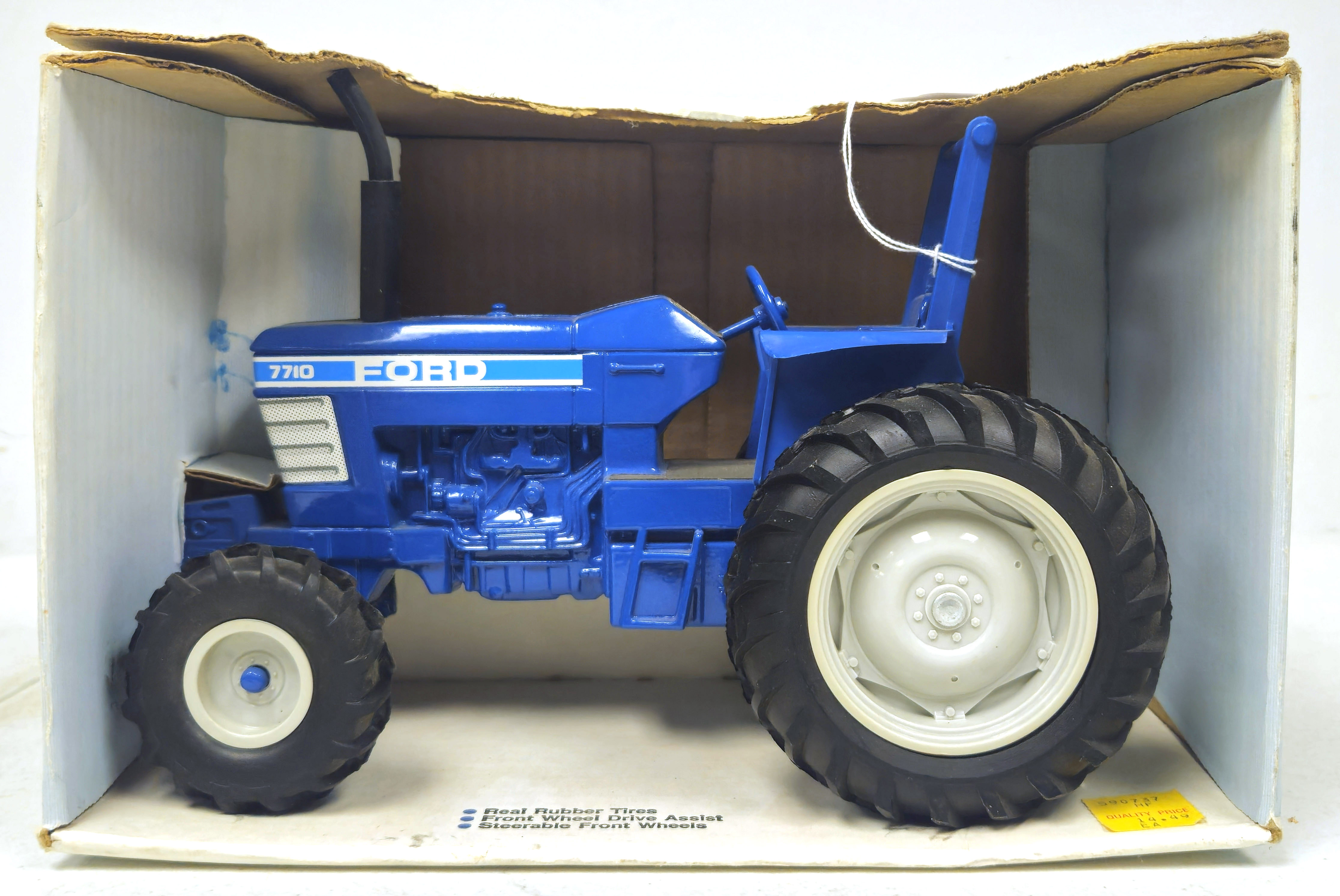Ford WF 7710 Tractor with Rollbar