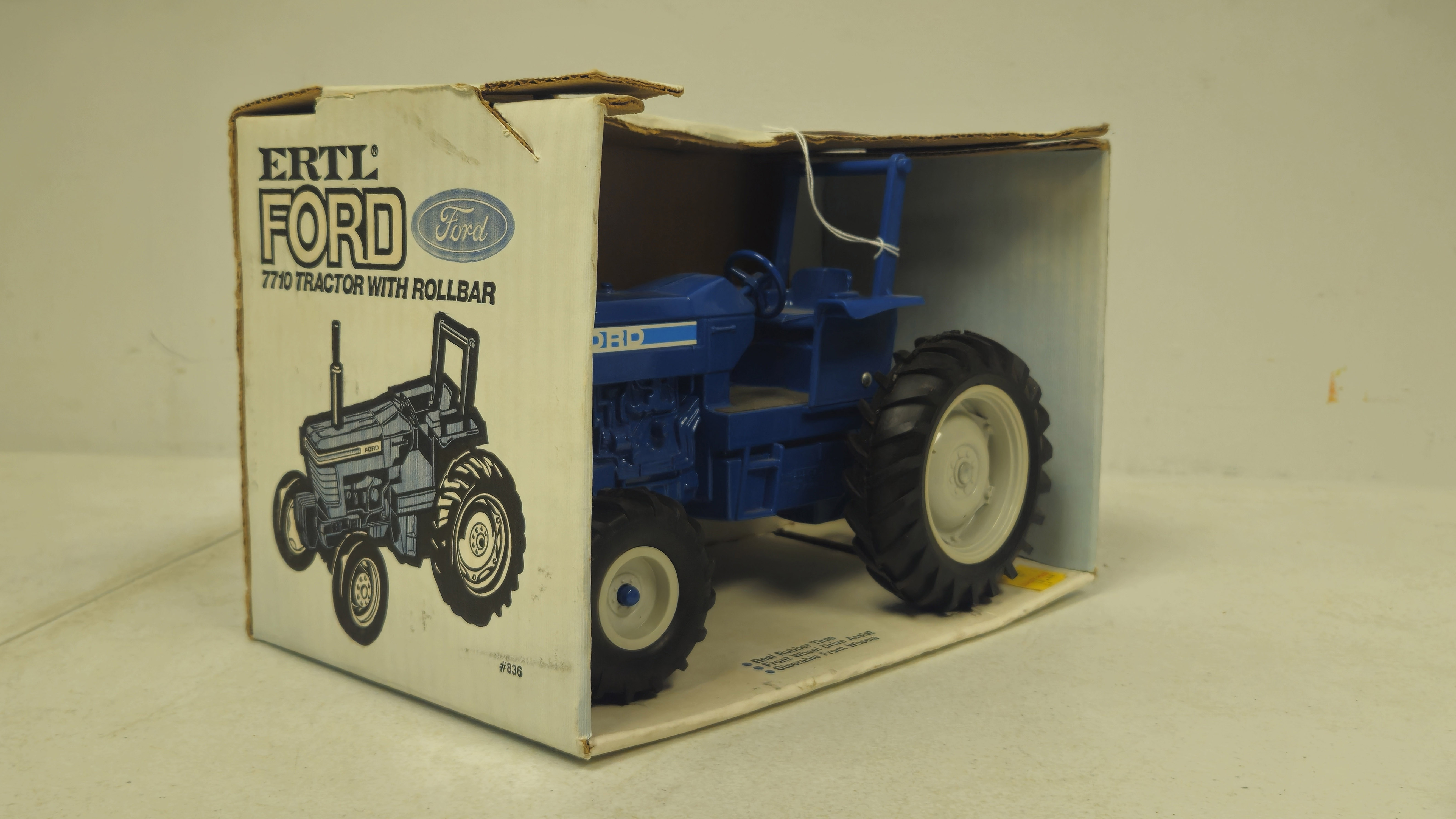 Ford WF 7710 Tractor with Rollbar