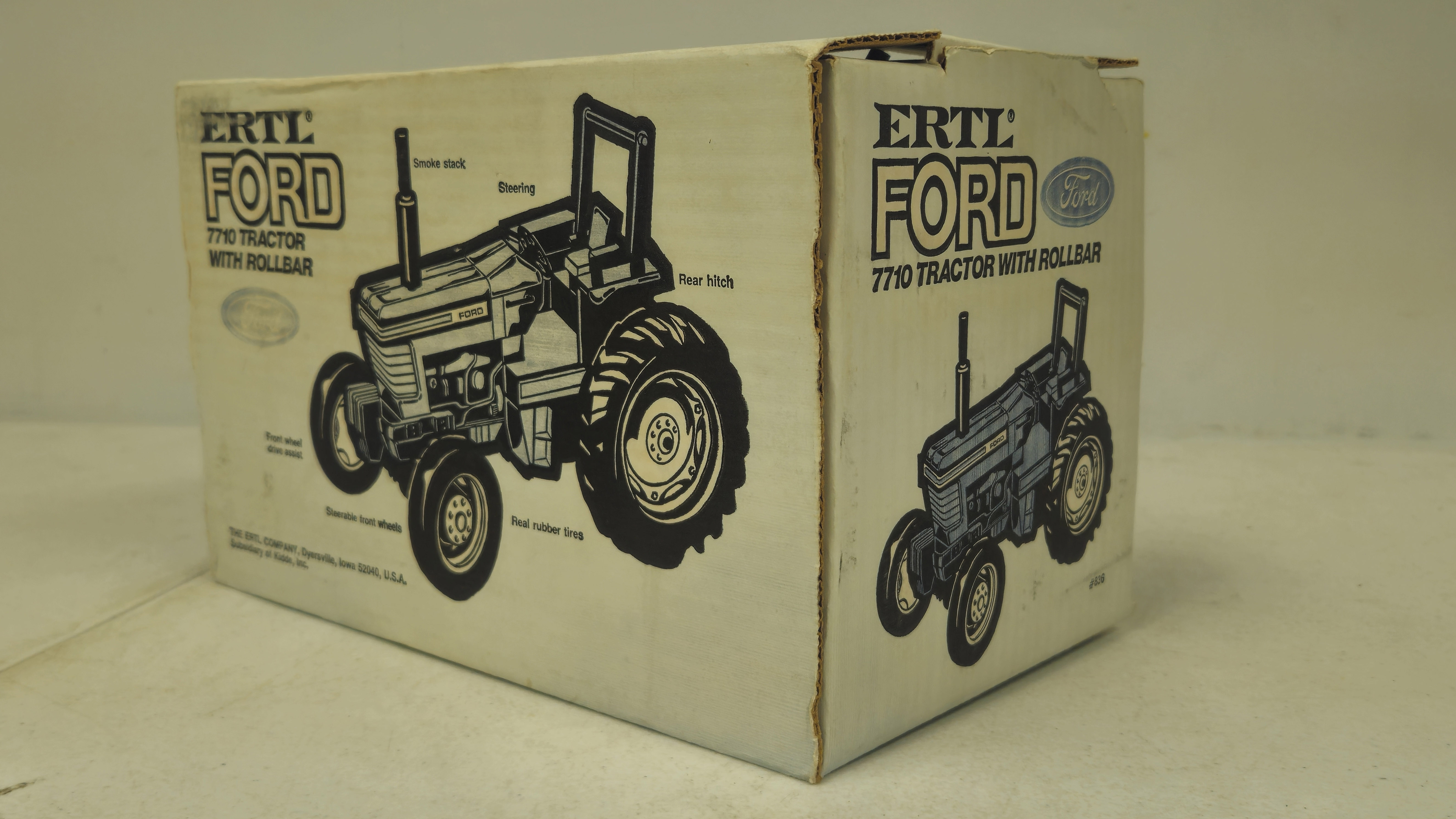 Ford WF 7710 Tractor with Rollbar