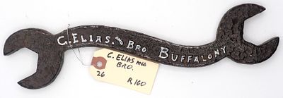 11.5''L "C. Elias and Bro Buffalo NY", R160 - heavy pitting