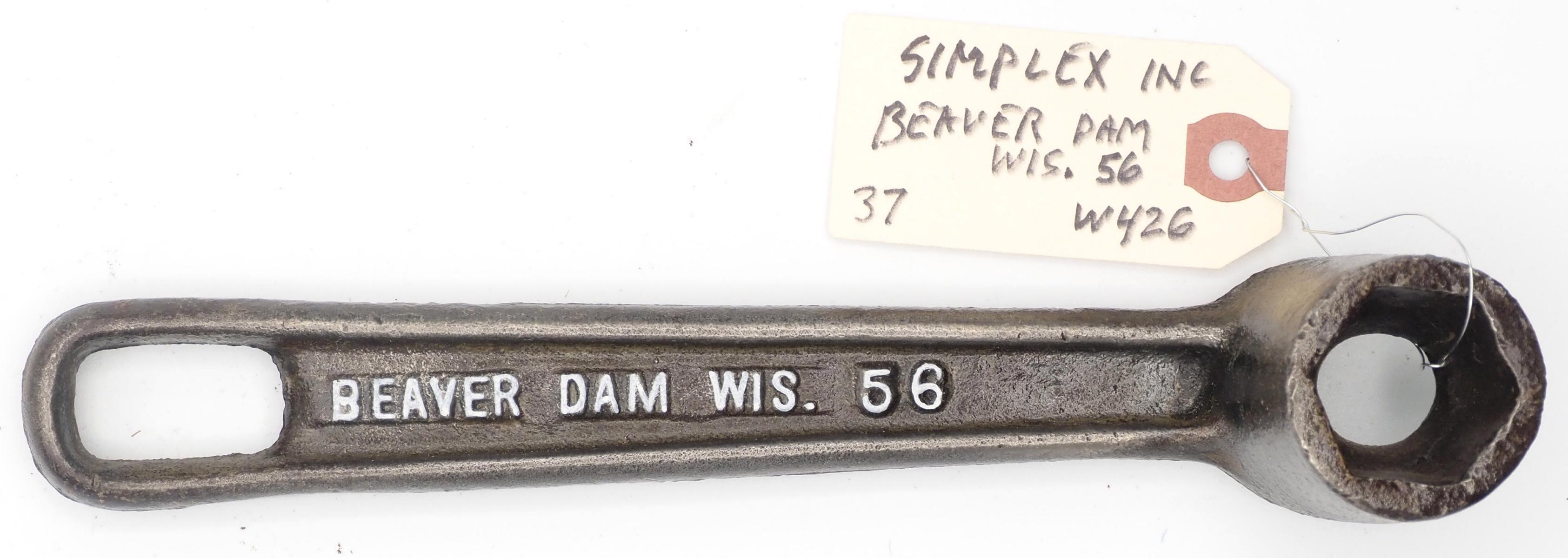 8.75''L "Simplex Inc"