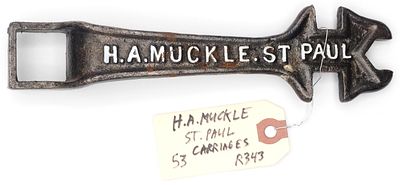 8''L "H A Muckle, St Paul", on back "310"