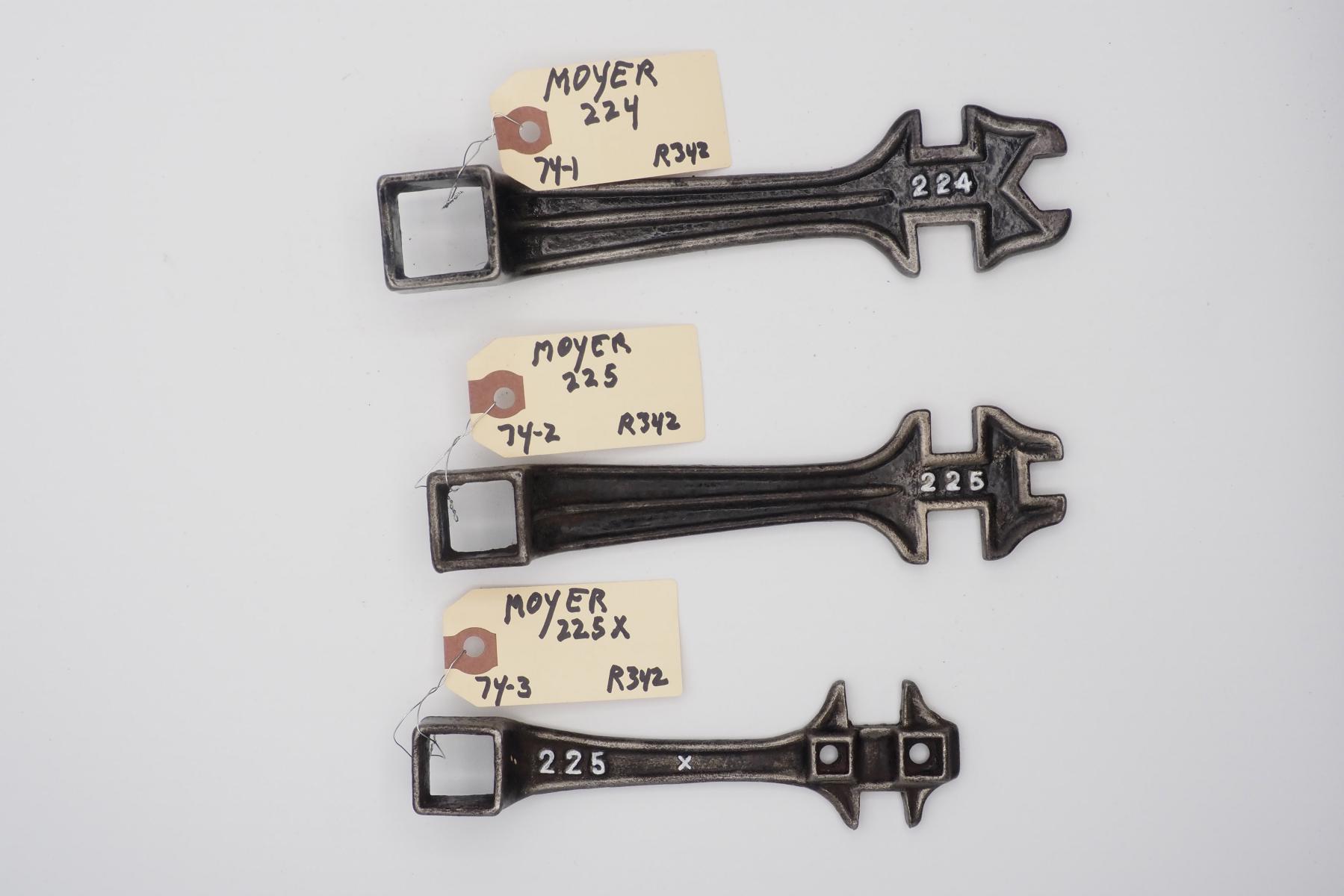 (3) Moyer Wrenches