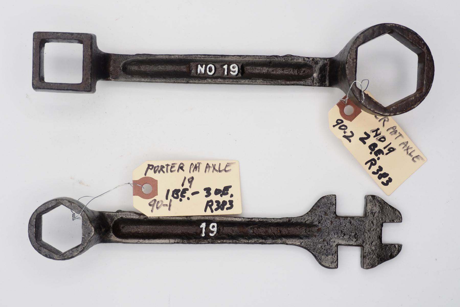 (2) "Porter Pat Axle" Wrenches